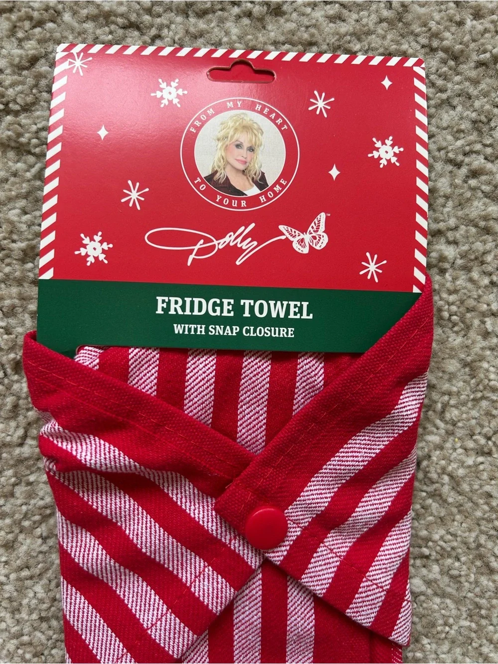 NWT Dolly Parton | Fridge Towel